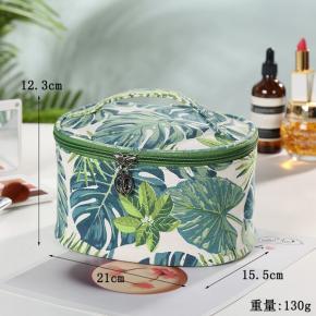 Cosmetic Bag Ins Girl Waterproof wash Bag Student Cute Storage Bag Pencil Case Bucket shaped