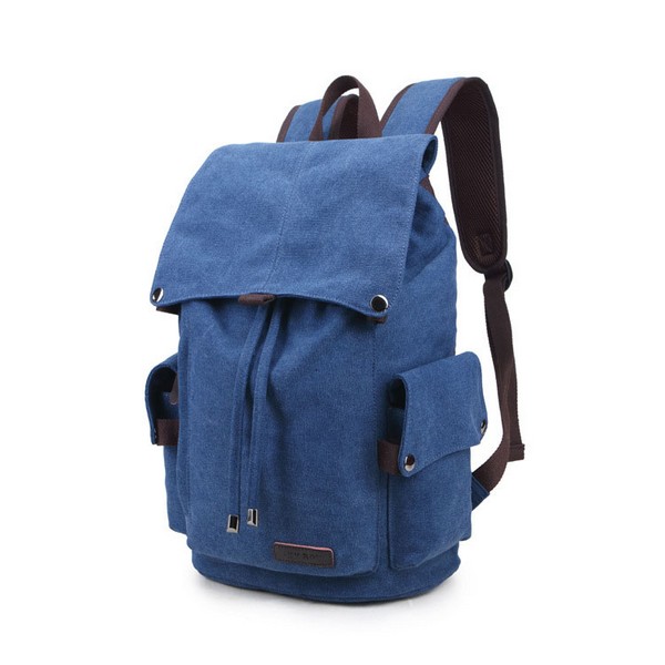 Travel Laptop Backpack Canvas Backpack Student Bag