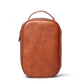 Travel wash Bag Leather Travel wash Bag Cosmetic Bag Portable Storage Bag