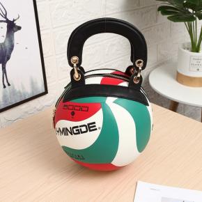 Fashion Trend Basketball Styling Handbags Personality Creative Hand Luggage Shoulder