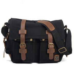 Large Capacity Camera Bag Messenger Canvas Bags Men Shoulder Satchel Bag 